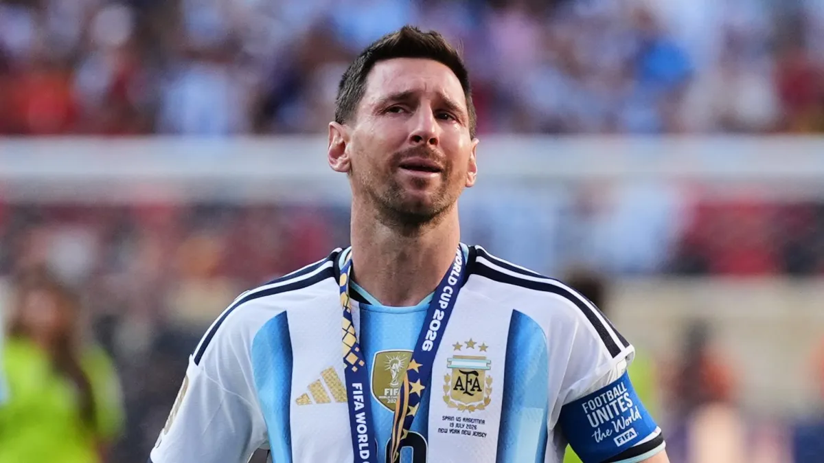 Lionel Messi se despide del Mundial entre lágrimas tras la final que ganó España