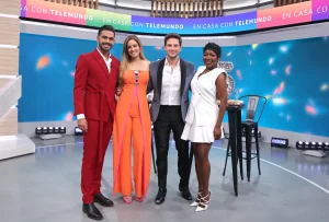Así fue el regreso de Chikybombom a los programas de Telemundo