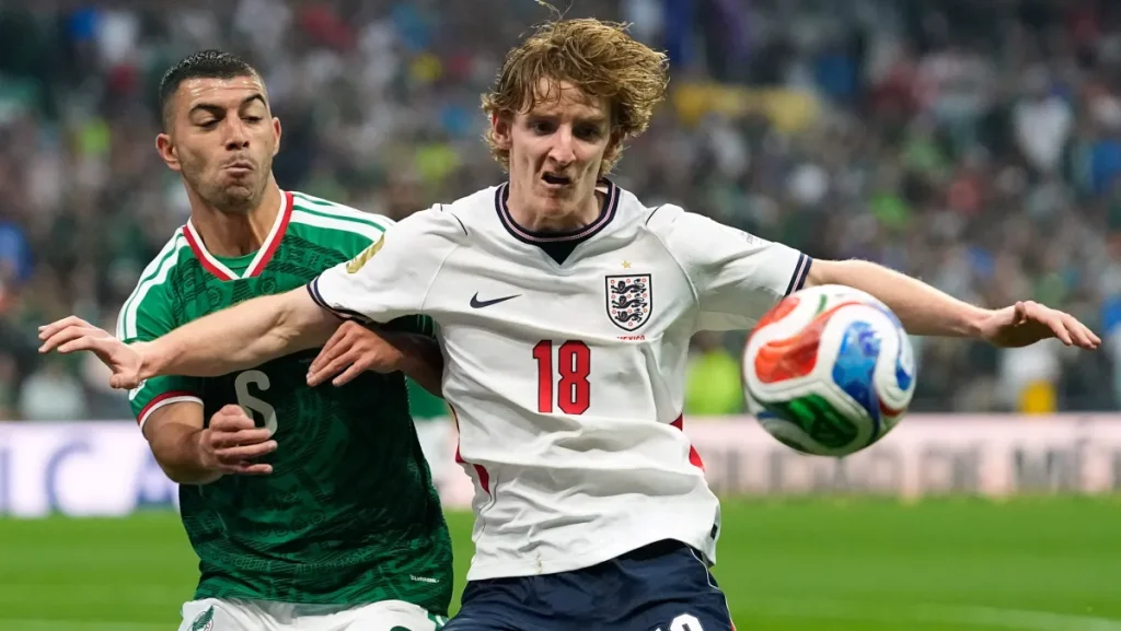 Anthony Gordon asegura que el partido contra México fue la mejor experiencia de su vida