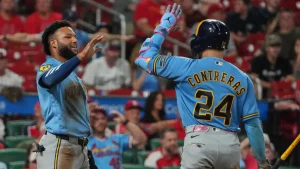 Doblete latino: Contreras y Chourio cierran una dulce temporada en la MLB