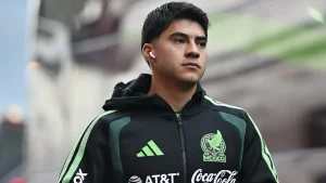 Diego Simeone no le da muchas opciones de jugar al mexicano Obed Vargas en el Atlético de Madrid